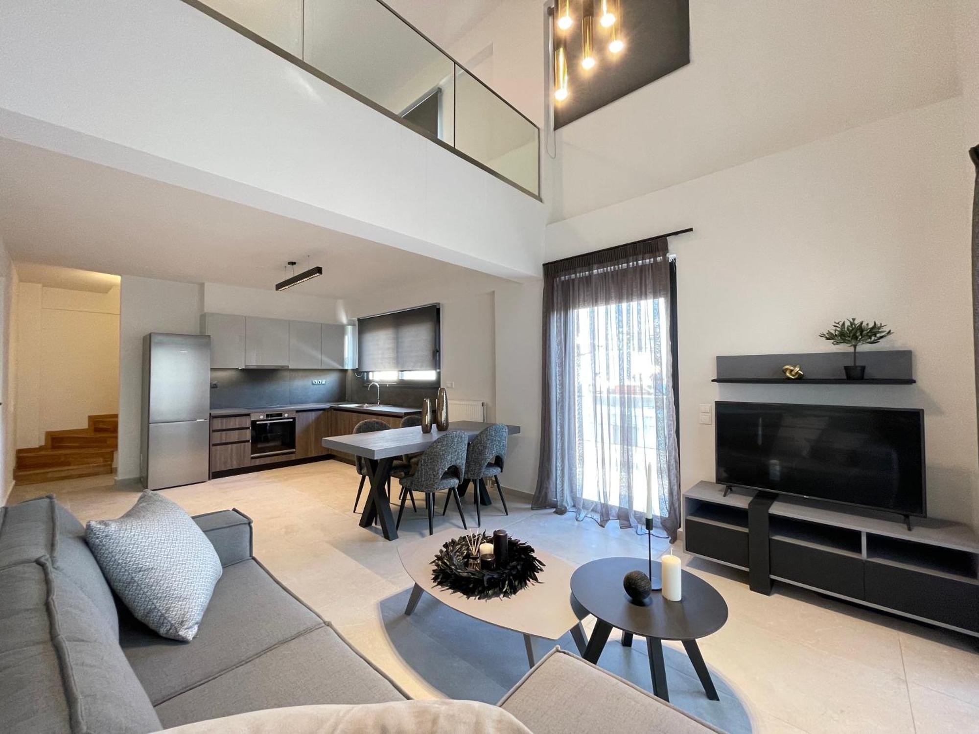 Gleaming Apartments Near Athens Metro Mall Esterno foto