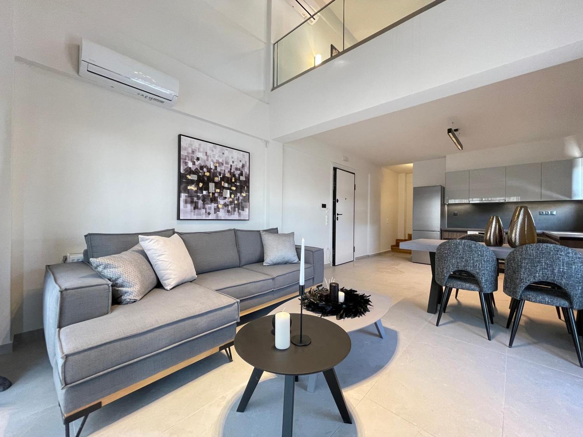 Gleaming Apartments Near Athens Metro Mall Esterno foto
