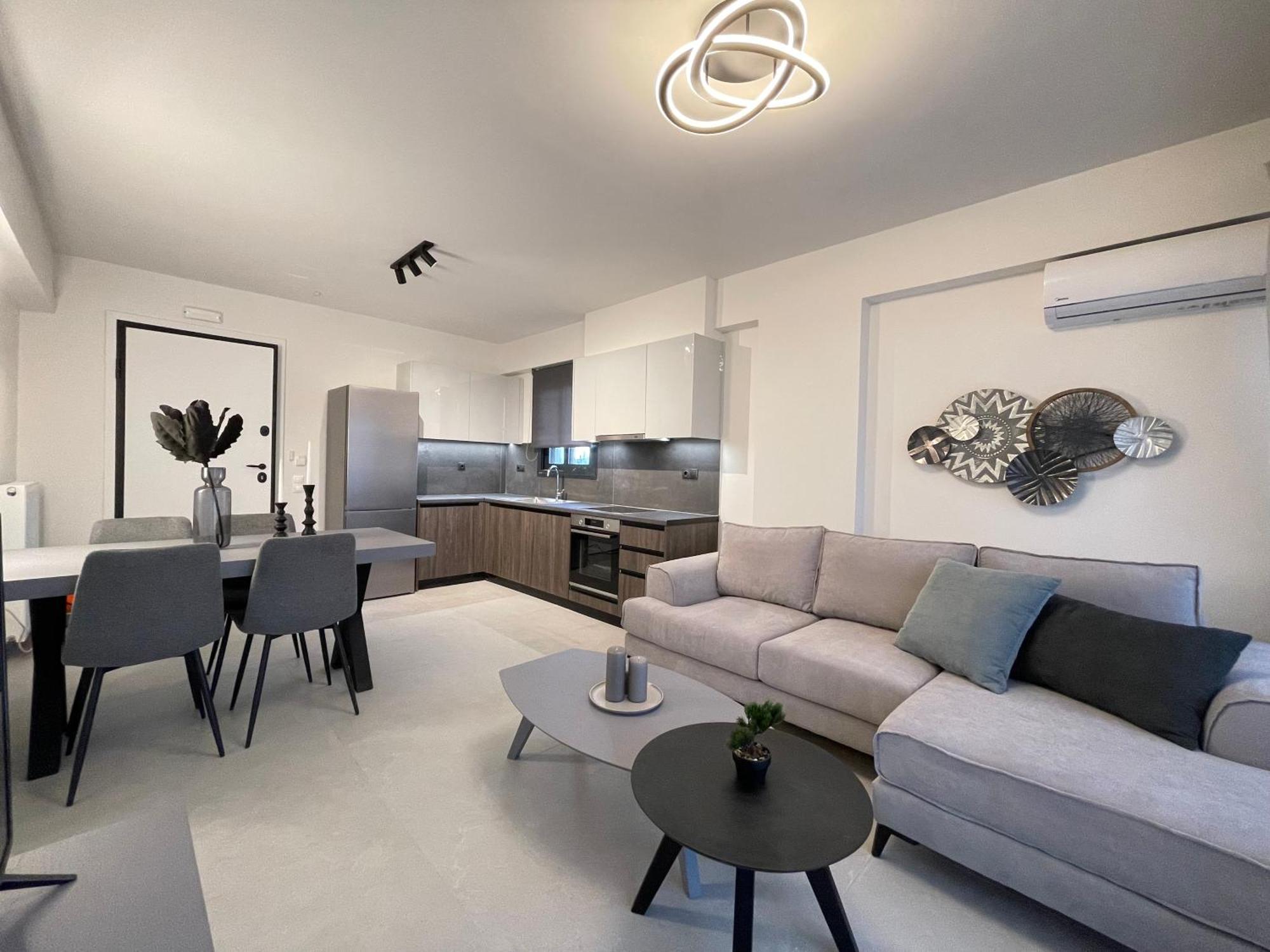 Gleaming Apartments Near Athens Metro Mall Esterno foto