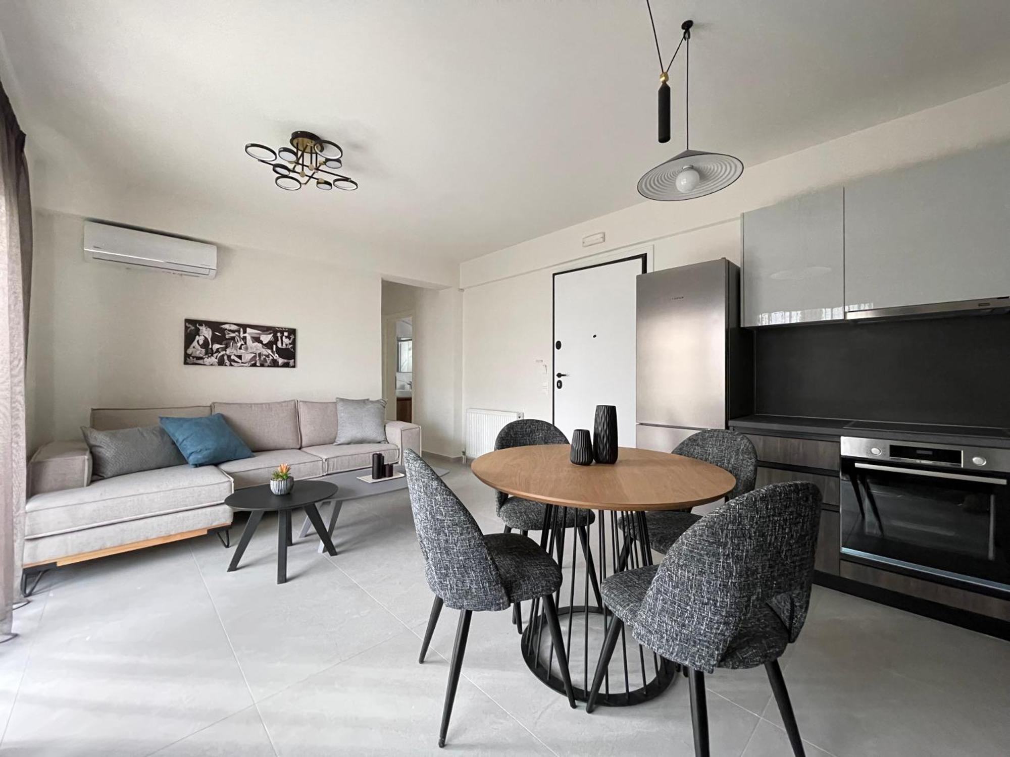 Gleaming Apartments Near Athens Metro Mall Esterno foto