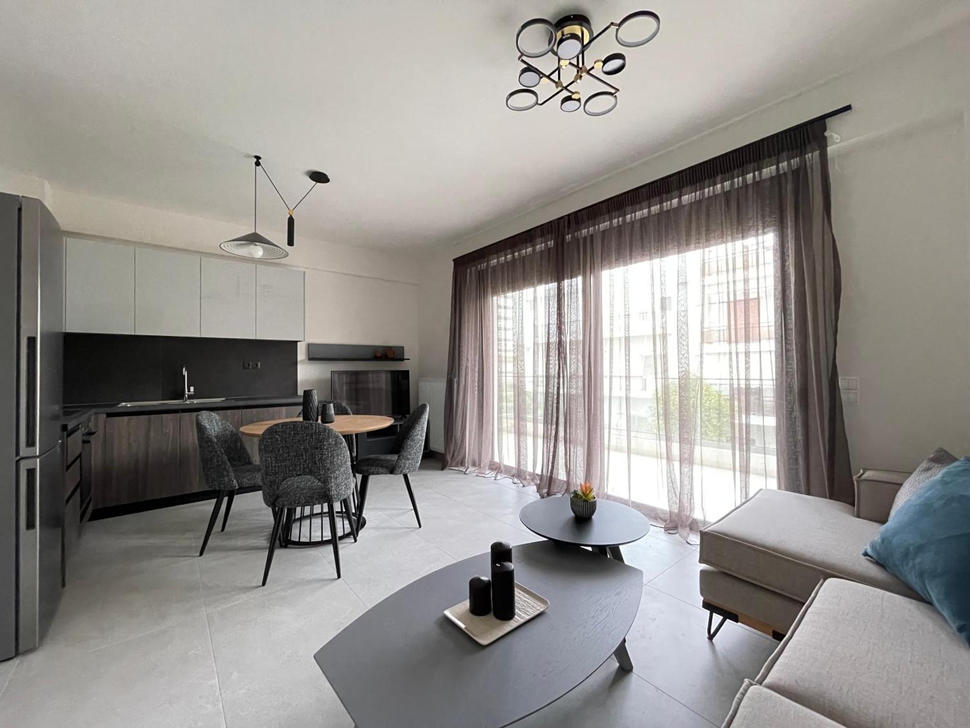 Gleaming Apartments Near Athens Metro Mall Esterno foto